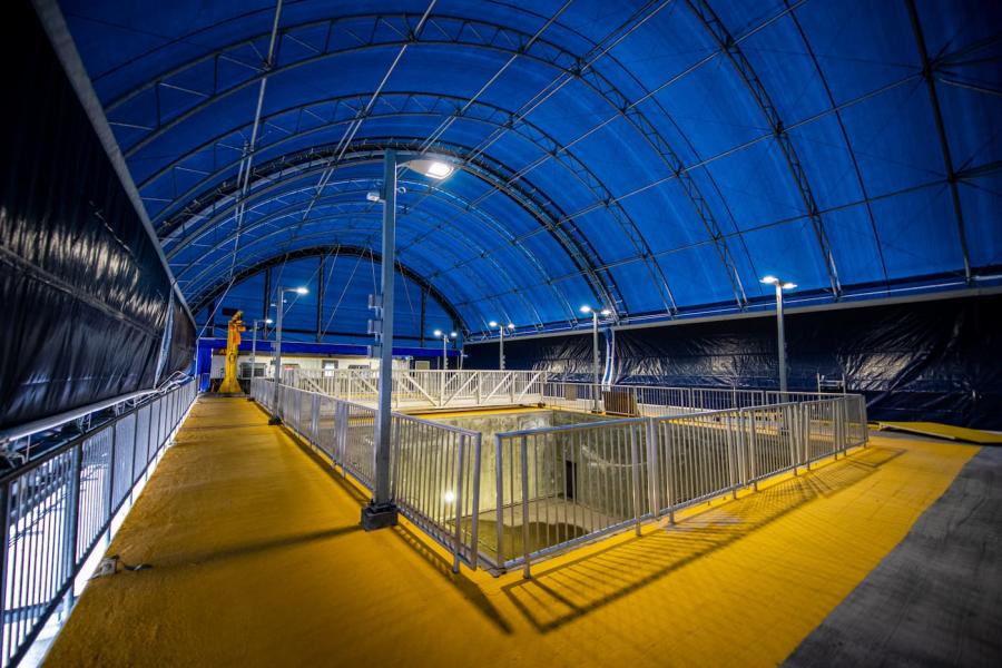 Ocean-Sea Ice Mesocosm (OSIM) facility